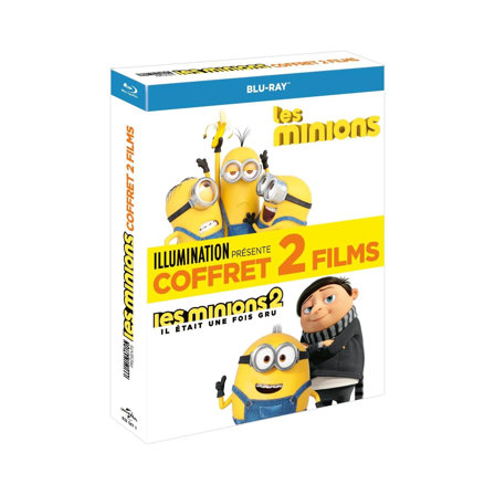 Coffret Bluray Minions 1&2