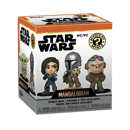 Funko Mystery Mini - Star Wars: The Mandalorian - Mini-Figurine en Vinyle à Collectionner
