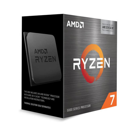 Processeur AMD Ryzen™ 7 5700X3D 8 Cœurs/16 Threads Débridé - Socket AM4, DDR4 & PCIe 4.0, sans Ventirad