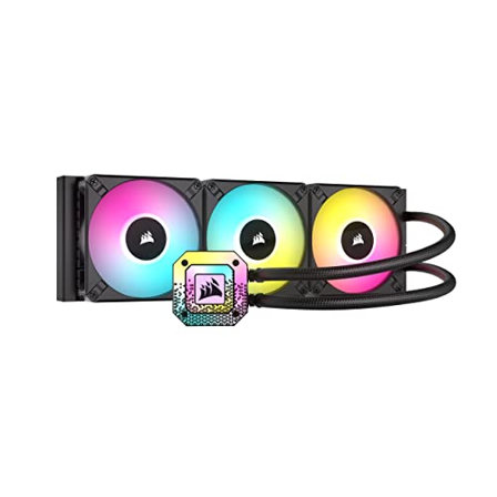 Corsair iCUE H150i ELITE CAPELLIX XT Refroidisseur de CPU Liquide - 3 Ventilateurs AF120 RGB ELITE - Radiateur 360mm