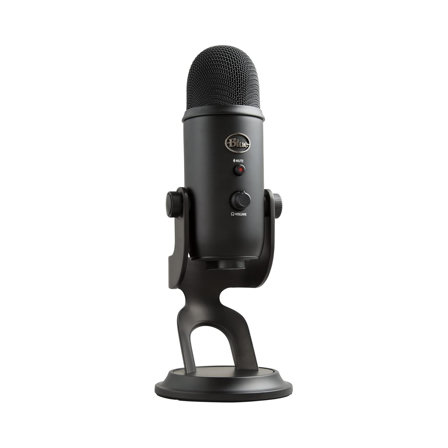Microphone Blue Yeti pour Enregistrer, Streaming, Gaming, Podcast, PC & Mac, condensateur, avec Effets Blue VO!CE