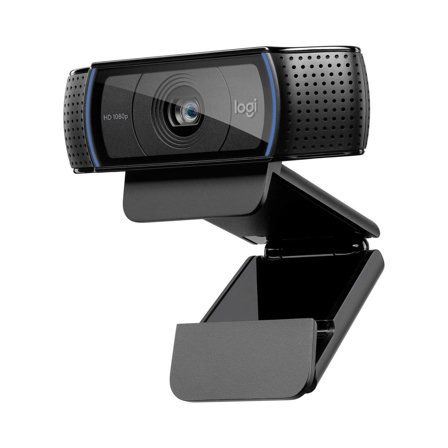Logitech Webcam C920 HD Pro - PC/Mac/Portable/Tablette/Chromebook - Noir