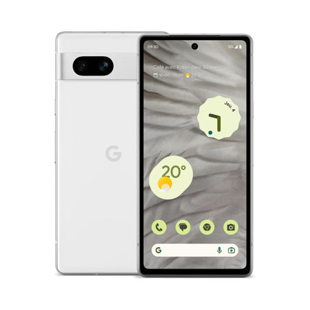 Smartphone Android  Google Pixel 7a - 5G débloqué – Neige