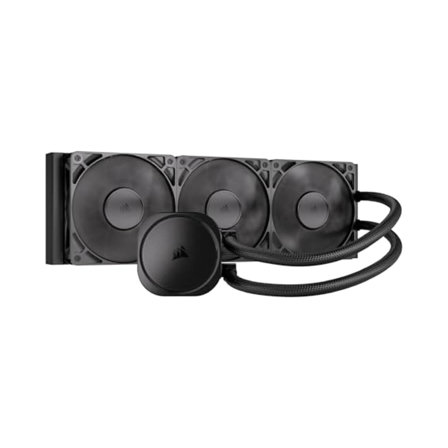 CORSAIR Nautilus 360 RS 360mm AIO – Intel LGA 1851/1700, AMD AM5/AM4 – 3X RS120 Ventilateurs Inclus – Noir