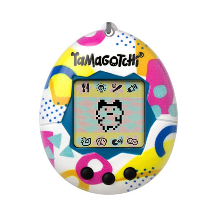 Bandai : Tamagotchi Original - Memphis Style - Animal électronique virtuel avec écran Couleur