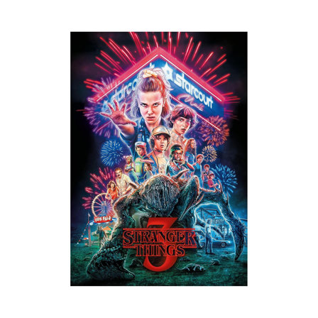 Puzzle Clementoni Netflix Stranger Things 1000 pièces