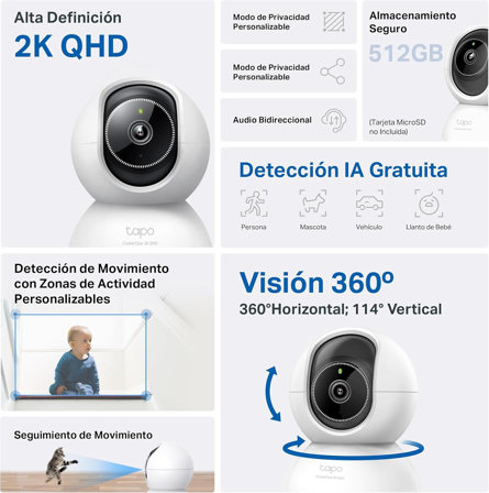 Caméra de Surveillance Tapo TP-Link C220