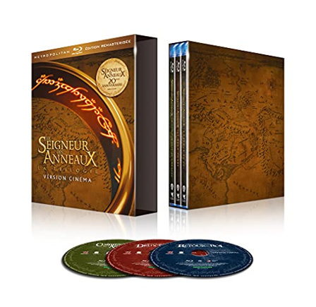 Coffret Le Seigneur des Anneaux : La Trilogie version cinéma [Version remasterisée]