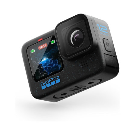 Caméra d'action GoPro HERO12 Black étanche avec vidéo Ultra HD 5.3K60