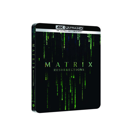 Matrix Resurrections - 4K Ultra HD + Blu-Ray - Édition boîtier SteelBook