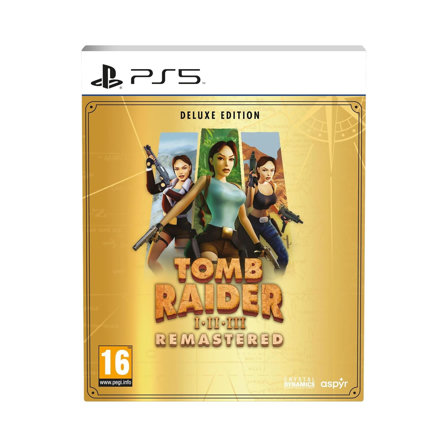 Tomb Raider 1-3 Remastered Starring Lara Croft Deluxe Edition - PS5