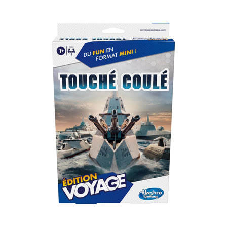 Hasbro Gaming Touché coulé édition Voyage
