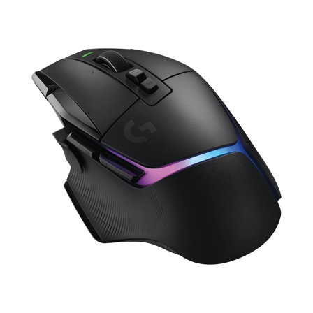 Souris Gaming RGB Logitech G G502 X PLUS LIGHTSPEED LIGHTSYNC RVB, Capteur gaming HERO 25K, Compatible avec PC - macOS/Windows - Noir