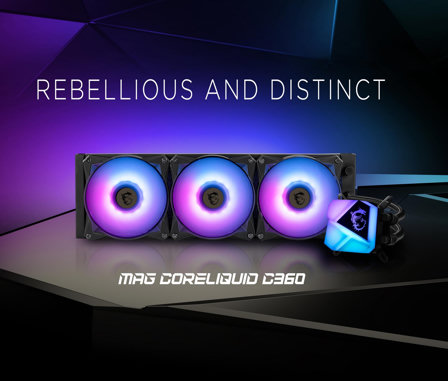 Watercooling MSI MAG CoreLiquid C360