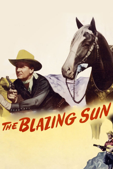 the blazing sun