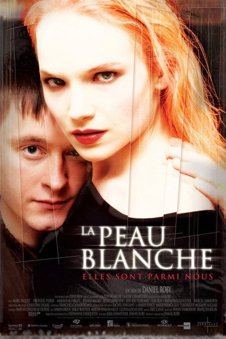 la peau blanche