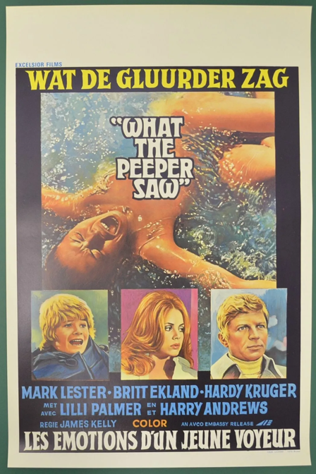 les émotions d'un jeune voyeur