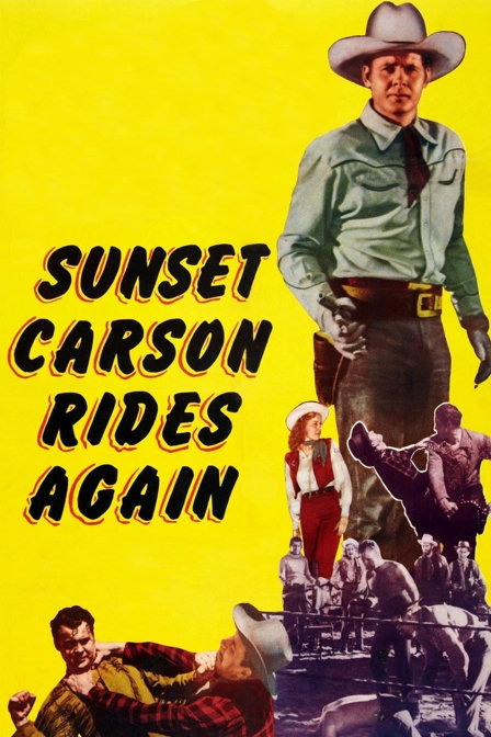 sunset carson rides again