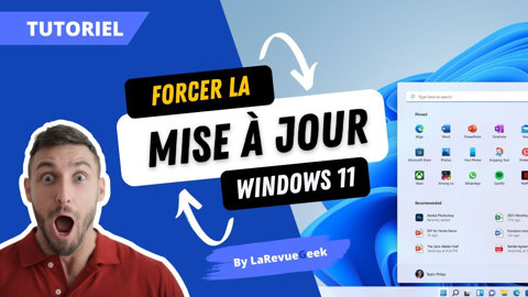 Comment forcer la mise à jour vers Windows 11 sur un PC non compatible ? (OK avec une Surface PRO 4)
