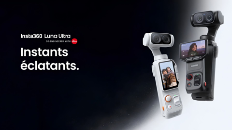 Insta360 Luna Ultra : la caméra gimbal 8K co-développée avec Leica veut bousculer DJI