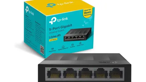 TP-Link LS1005G Switch Ethernet Gigabit 5 Ports 10/100/1000 Mbps