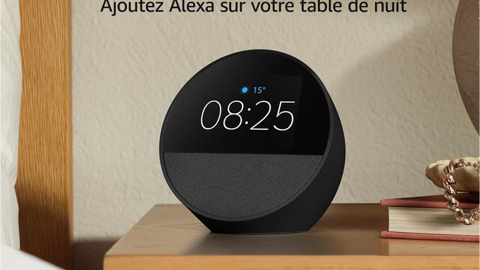 Amazon Echo Spot - Réveil connecté avec Alexa