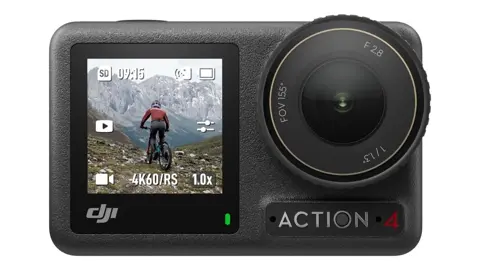 Caméra d’Action DJI Bundle Osmo Action 4 Standard - étanche 4K/120 IPS avec capteur 1/1,3 Pouce - Batterie 1 770 mAh prolongée