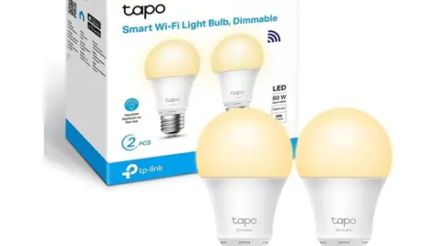 Tapo L510E  Ampoule Connectée WiFi, Ampoule LED E27 Blanc Chaud 2700K, Dimmable 8.7W 806Lm
