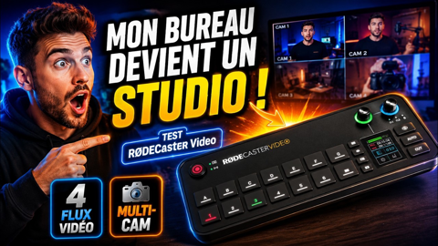 J’ai installé une vraie régie vidéo dans mon bureau ! Test complet du RØDECaster Video
