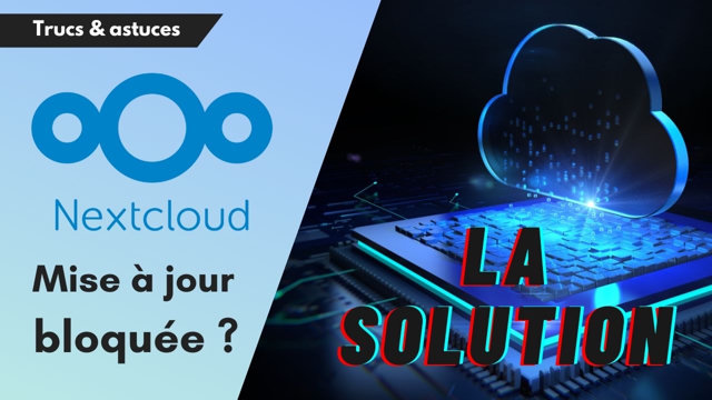 Nextcloud 20.x : Réparer la mise à jour bloquée par l'erreur "Delete old files" impossible