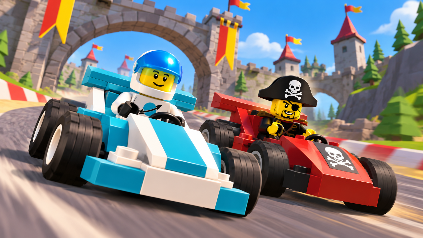 LEGO Racers revient 27 ans après : un remake gratuit avec six joueurs en ligne