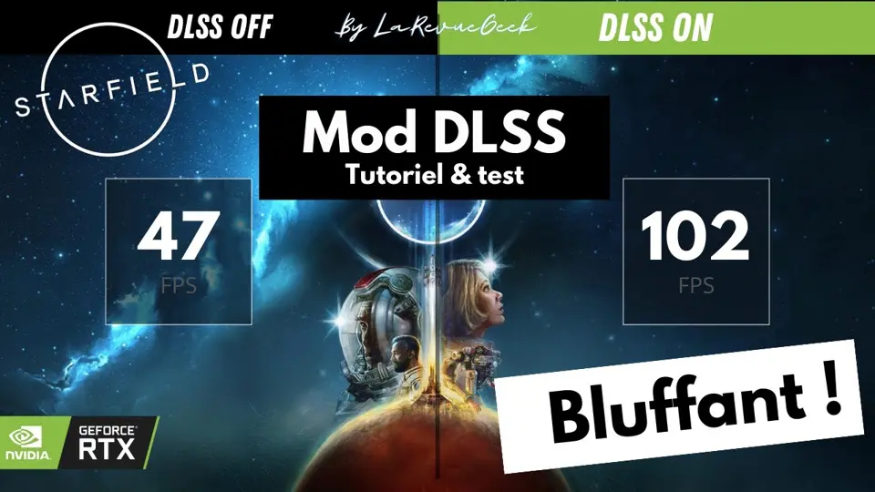 Comment installer le Mod DLSS pour Starfield pour atteindre les 100 FPS en 4K Ultrat sur PC ?!