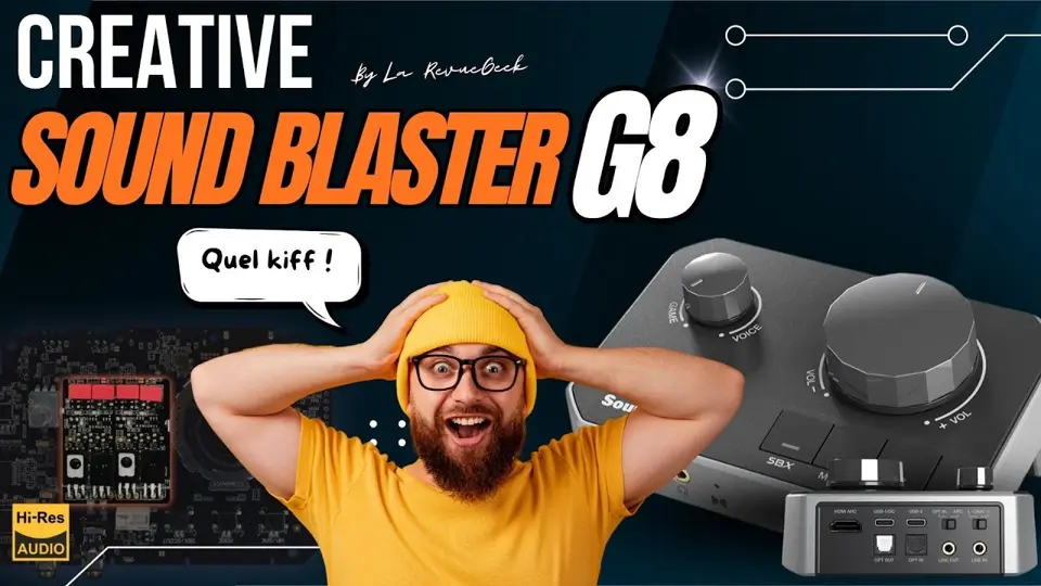 Test du DAC Sound Blaster G8 de Creative : il est bon en tout et compatible partout (ou presque) !