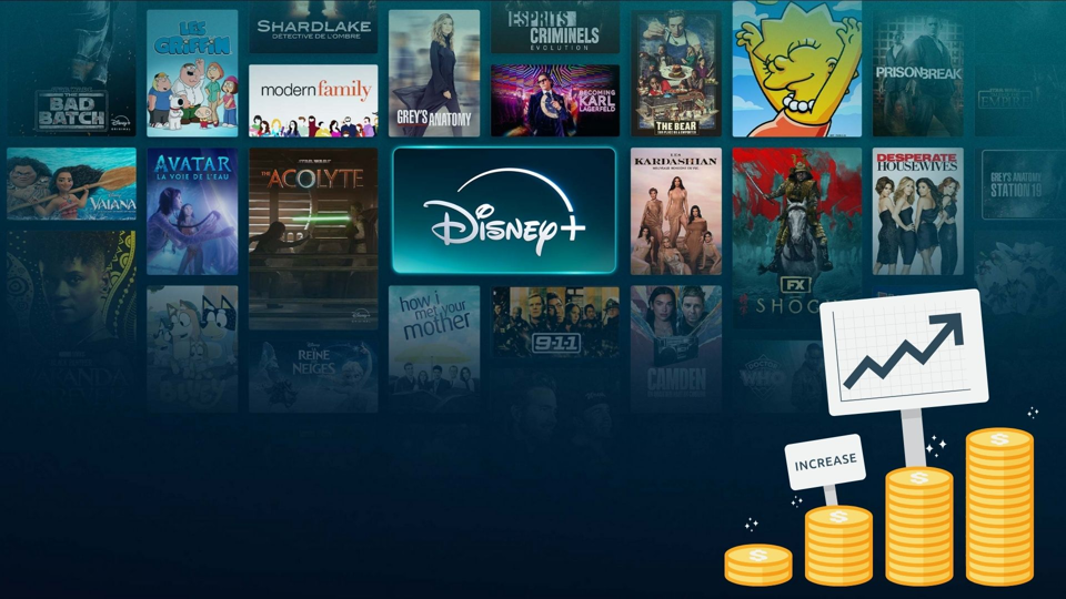 Rebelote, Disney+ annonce une hausse significative de ses tarifs pour octobre 2024