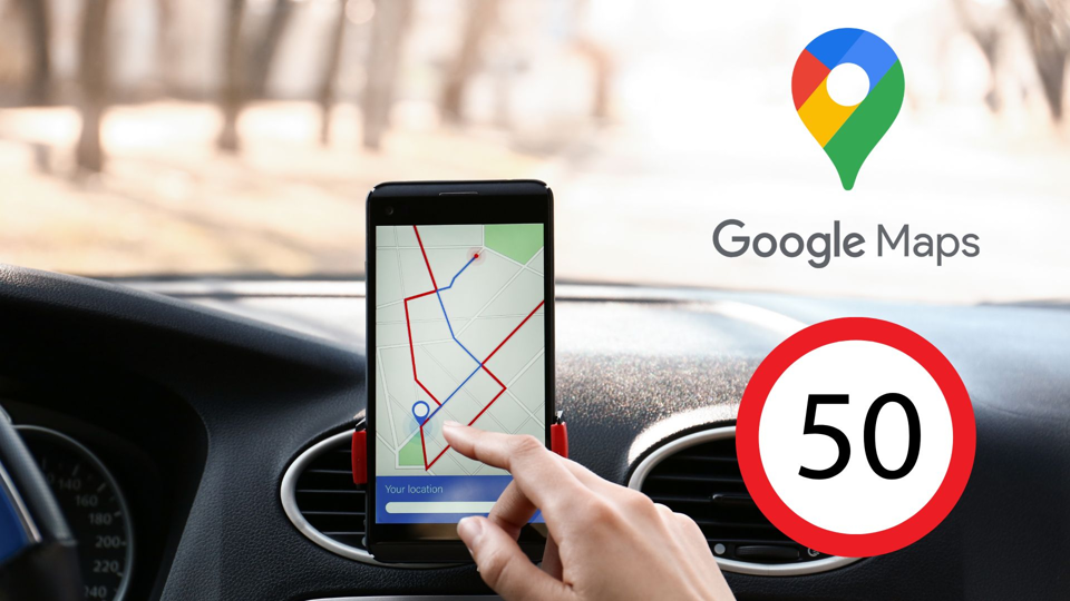 Les compteurs de vitesse et limites de vitesse arrivent sur Google Maps pour iPhone et Carplay