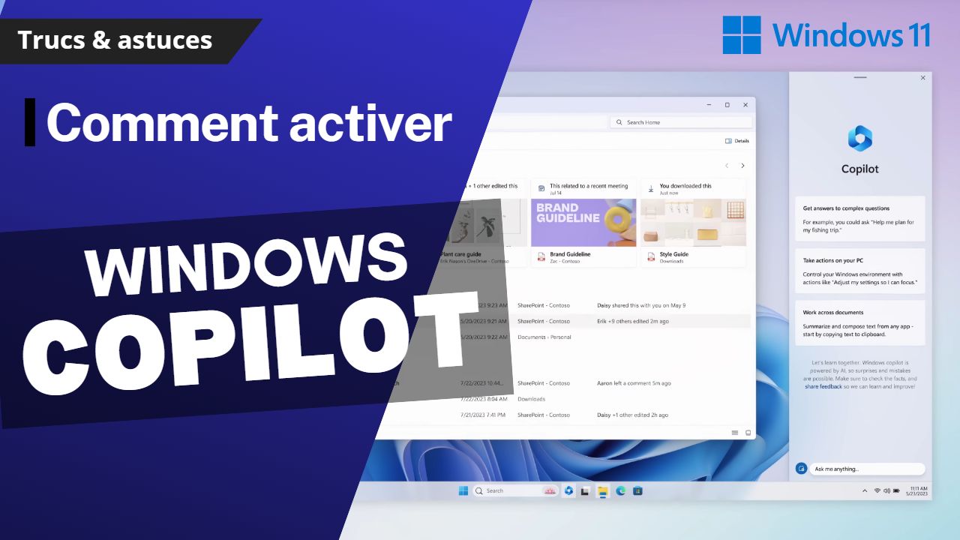 Windows Copilot : Comment activer l'IA de Windows 11 sur votre PC ?