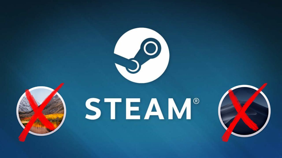 Valve annonce la fin du support de Steam sur macOS High Sierra et Mojave en Février 2024