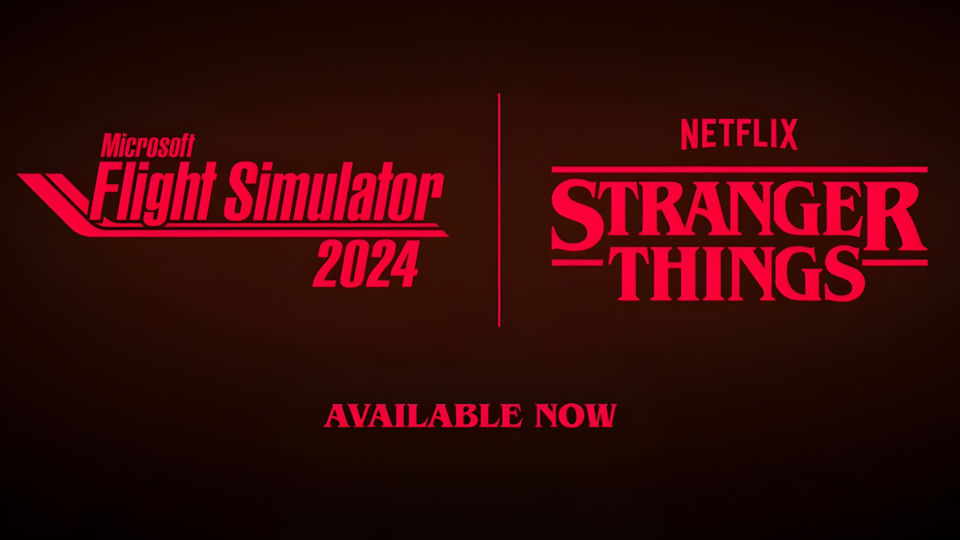 L'Upside Down envahit le ciel : Stranger Things débarque dans Microsoft Flight Simulator 2024