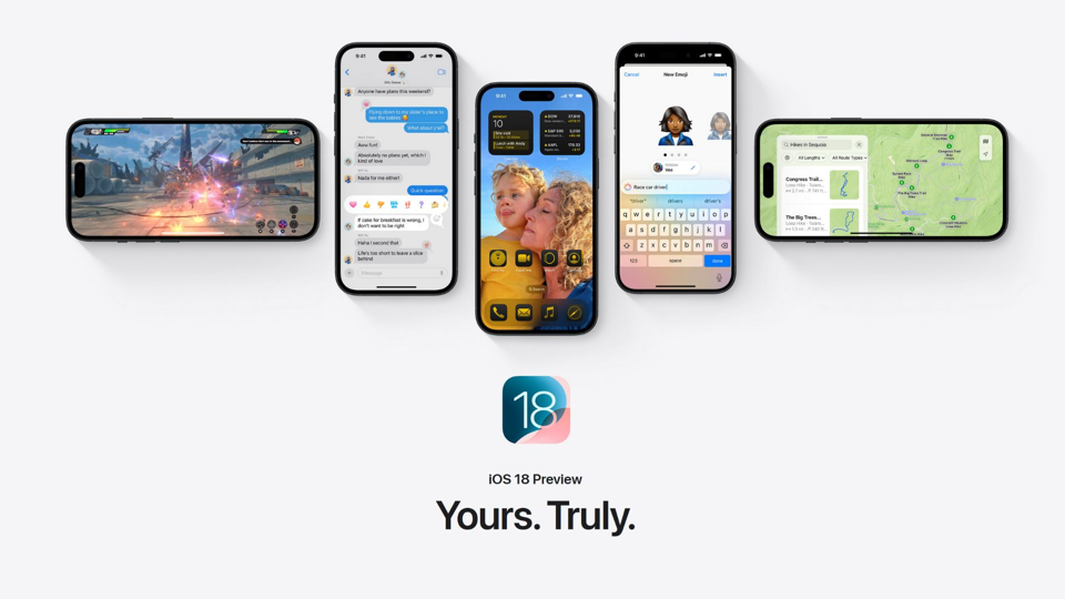 WWDC2024 : iOS 18 : Voici les principales nouveautés !