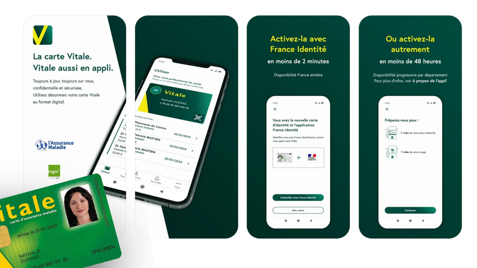 La carte Vitale numérique est enfin disponible