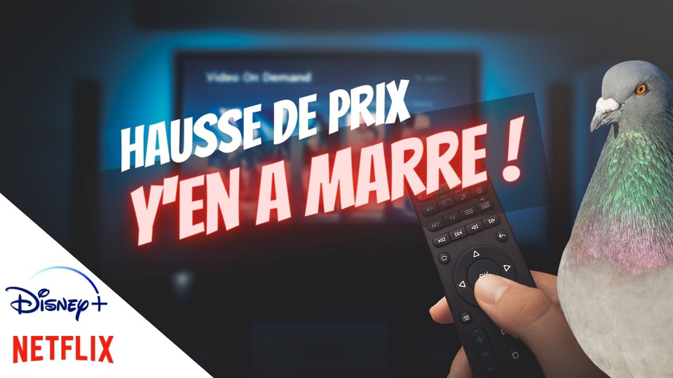 Hausse de prix : mon carton rouge pour les plateformes de Streaming : Disney+, Netflix et j'en passe