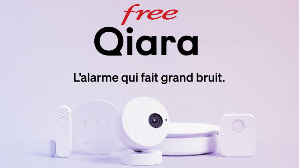 Free dévoile son nouveau pack de sécurité avec alarme connectée et télésurveillance en partenariat avec Qiara