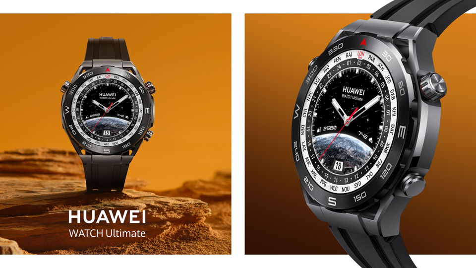 Huawei Watch Ultimate : La montre connectée haut de gamme qui vient sur les terres d'Apple
