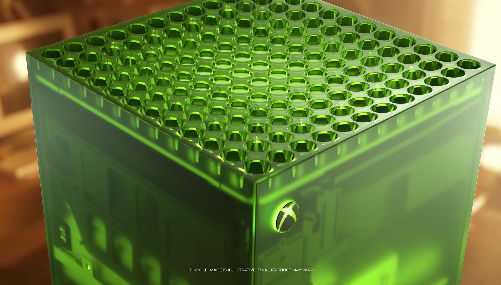 Xbox fête ses 25 ans avec une Series X translucide vert OG